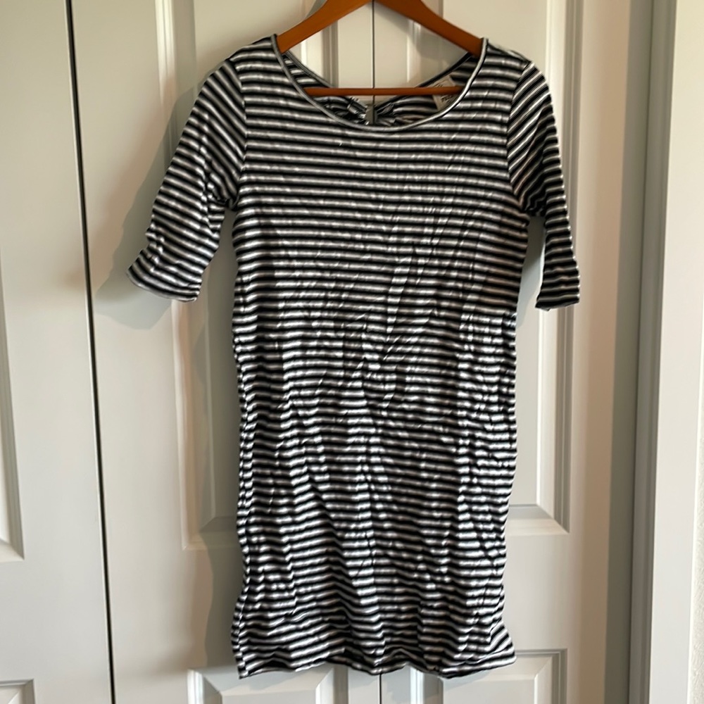 We The Free striped open back dress